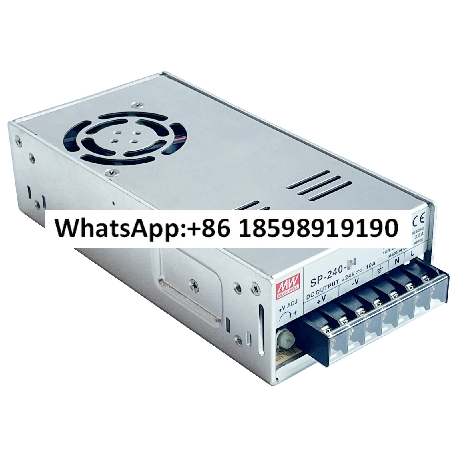 SP 240 24 Mingwei 스위칭 전원공급장치 12 5 7 15 30 48V 240W PFC가 MW