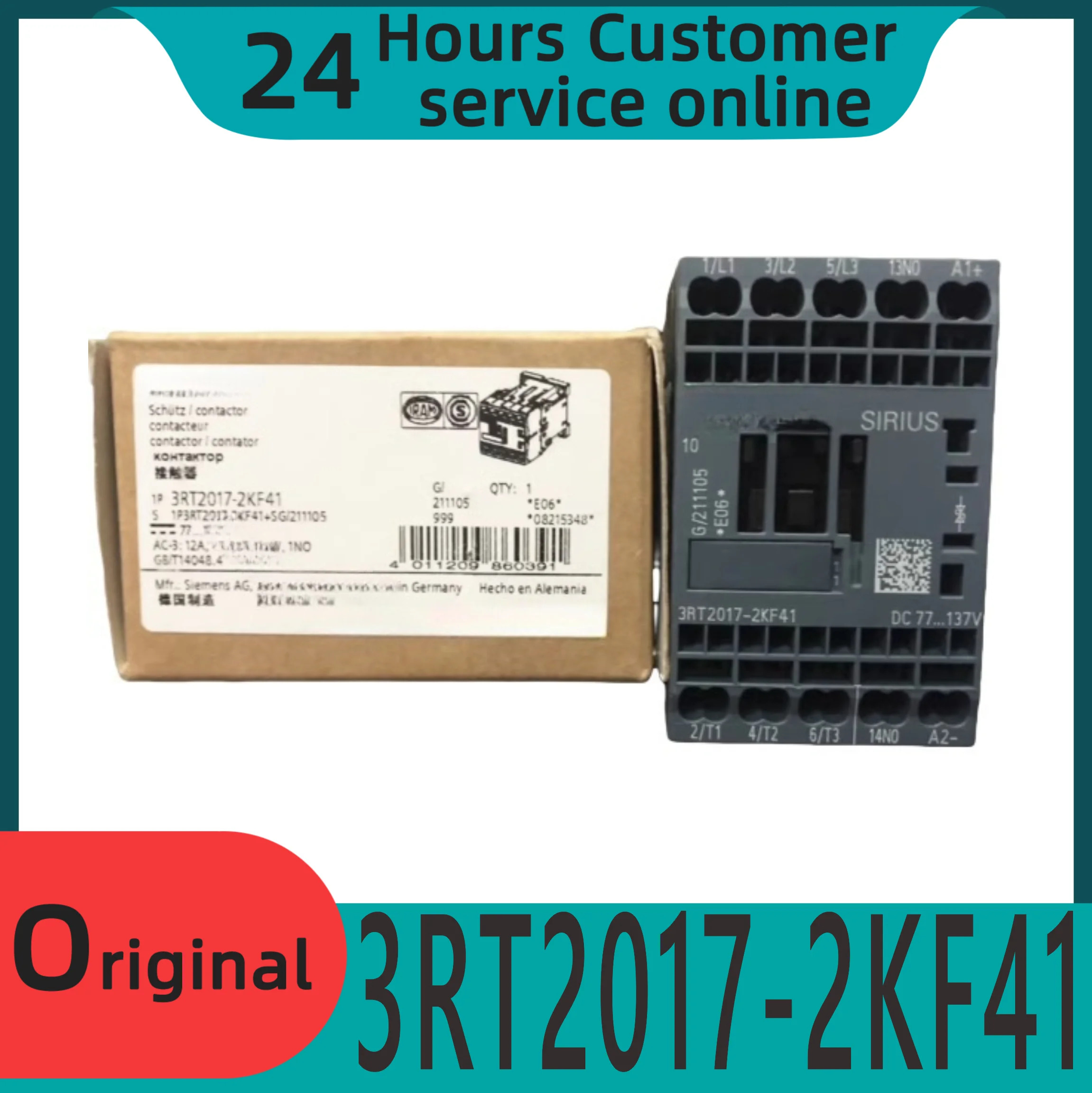 오리지널 3RT-2KF41 접촉기