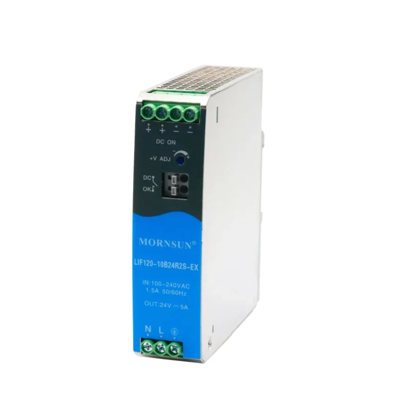 PFC 레일 방폭 스위칭 전원공급장치 PLC 드라이버 NDR LIF120-10B12 24 48R2S-EX