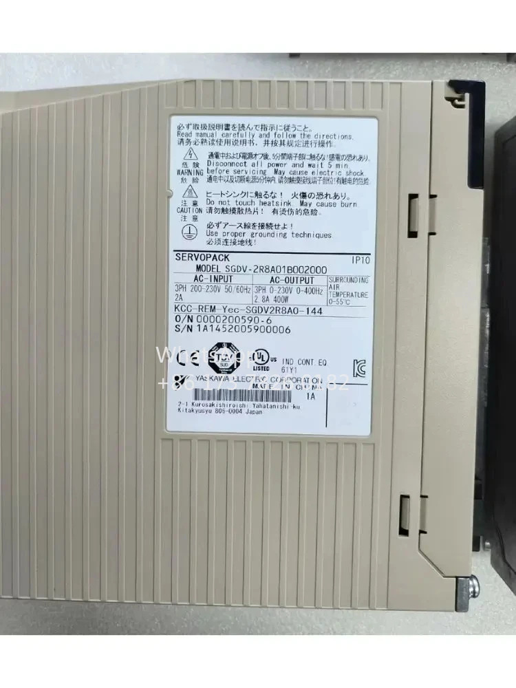 SGDV-2R8A01B 002000 리퍼 서보 드라이브 400W 기능 OK