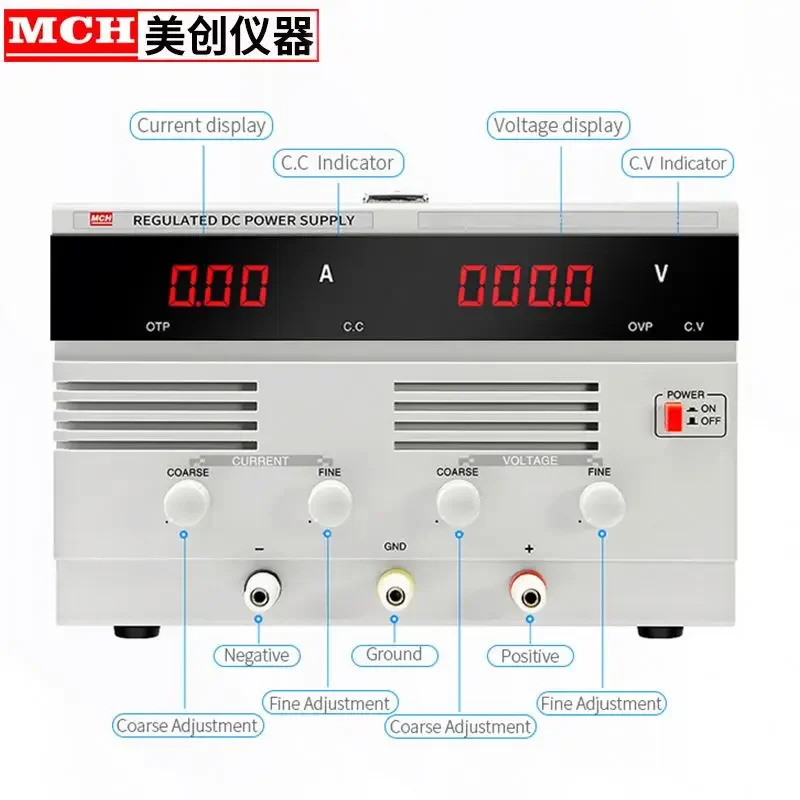 MCH 조정 가능DC 전원공급장치 가변 전원 모듈 디지털 스위칭 DC HOT 150V 5A