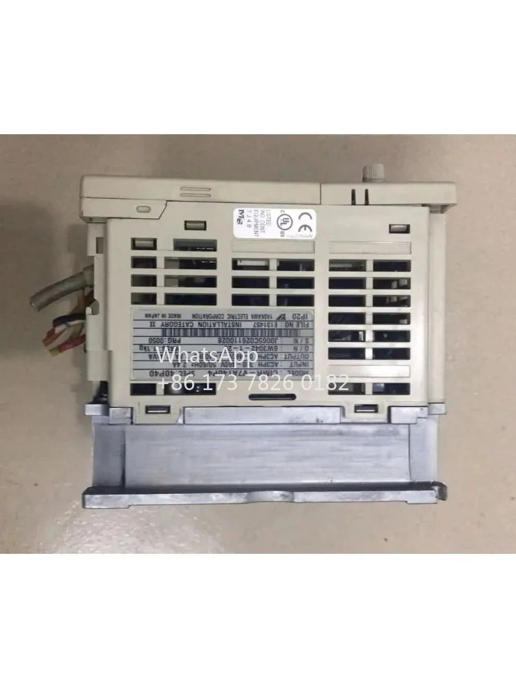 CIMR-V7AT40P4 리퍼 VS-606V7 인버터 0.4kW 기능 OK