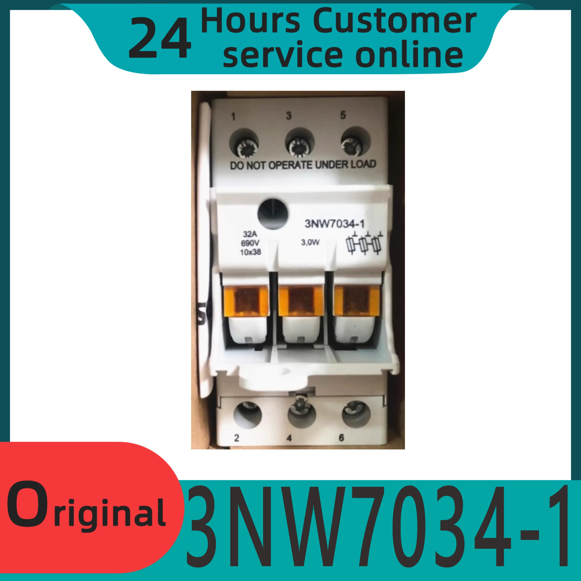 오리지널 퓨즈 베이스 3NW7034-1
