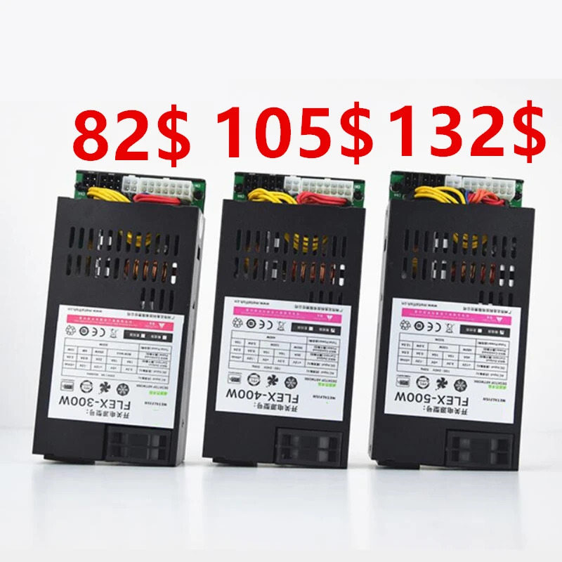 메탈 피쉬 ITX HTPC 플렉스PSU 소형 1U K39 200W 300W 400W 500W 전원공급장치 FLEX-200W FLEX-300W FLEX-400W FLEX-500W