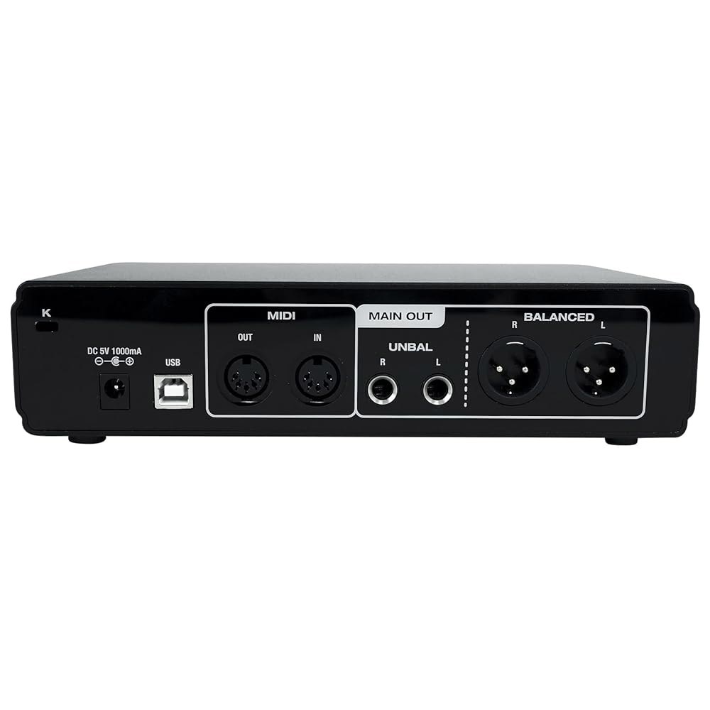 Rockville R-TRACK 2x2 USB 2.0 오디오 인터페이스, 24비트 /192kHz, 콤보 잭이 있는 마이크 프레스 2개, MIDI I/O, 팬텀 파워, 스튜디오 녹음 - 상세 이미지 2