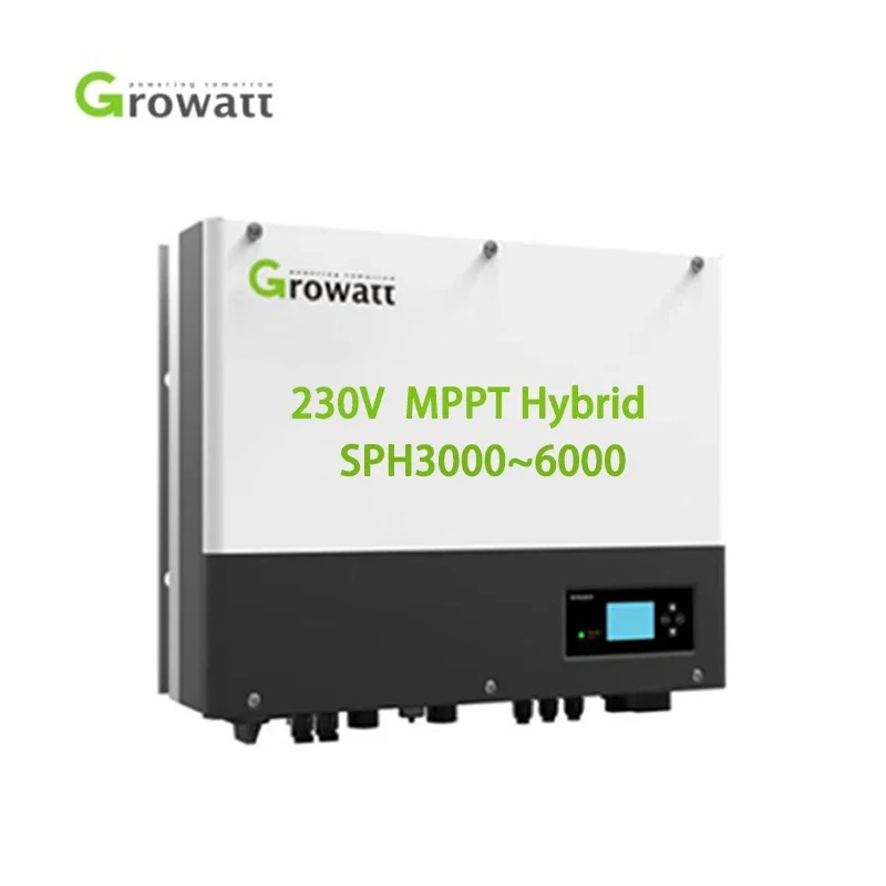 Growatt 하이브리드 태양광 패널 인버터 3상10kw 400vac 10000W 6kw 5kw 주택용