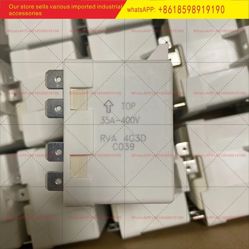 3P 220V 컴프레서 스타트 릴레이 RVA4G3D 35A 400V