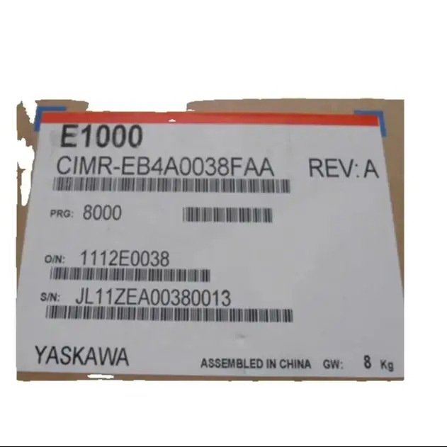 YASKAWA 주파수 변환기 CIMR-EB4A0058ABA CIMR-EB4A0072ABA CIMR-EB4A0088ABA CIMR-EB4A0103ABA