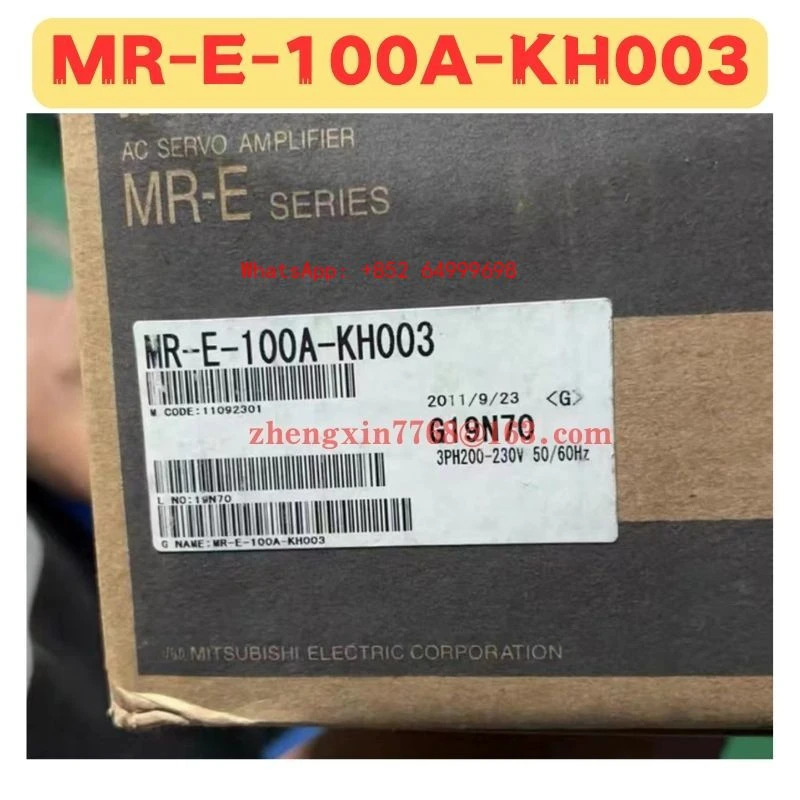 MR-E-100A-KH003 MR E 100A KH003 서보 드라이브 신