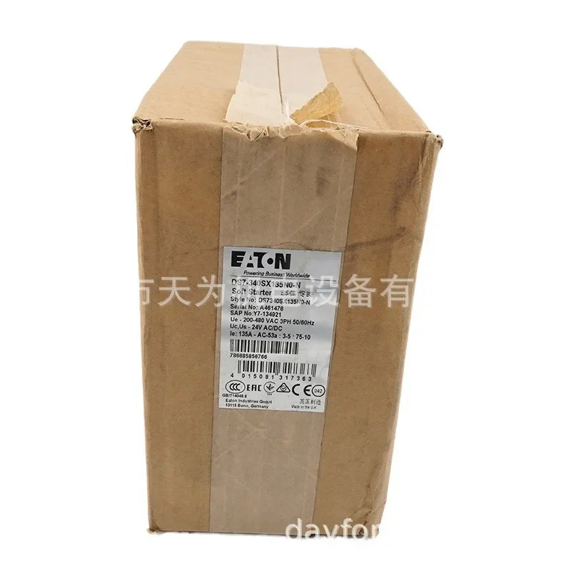 1 급 에이전트 DS7-340SX135N0-N 아메리칸 이튼 소프트 스타터 미개봉 오리지널