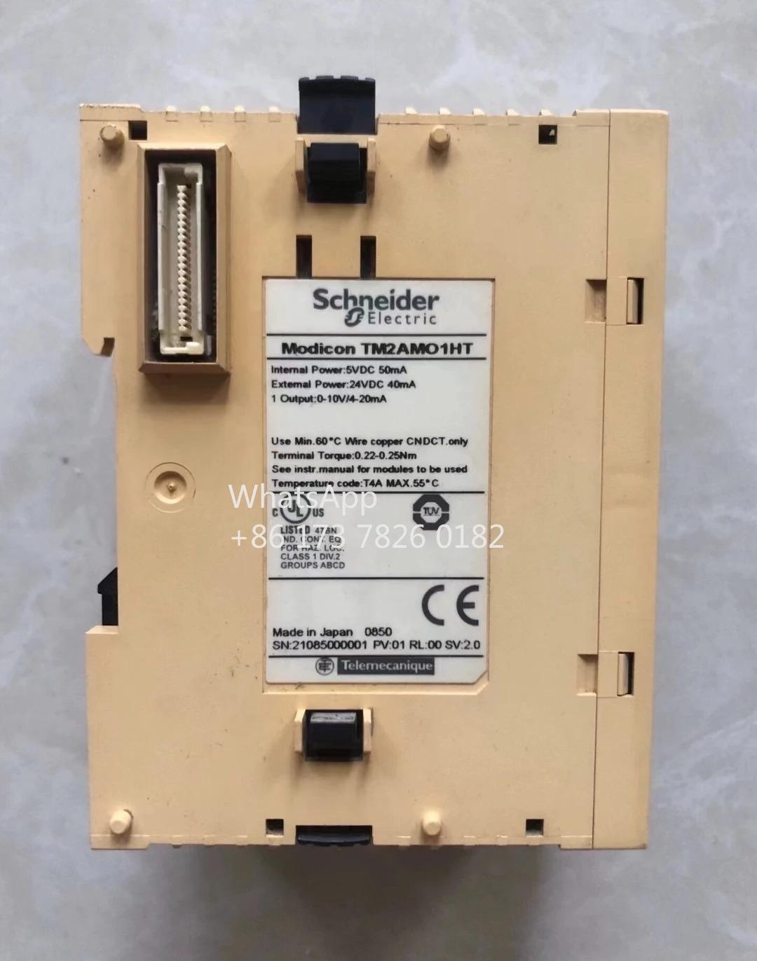TM2AMO1HT 리퍼 PLC 모듈 기능 OK