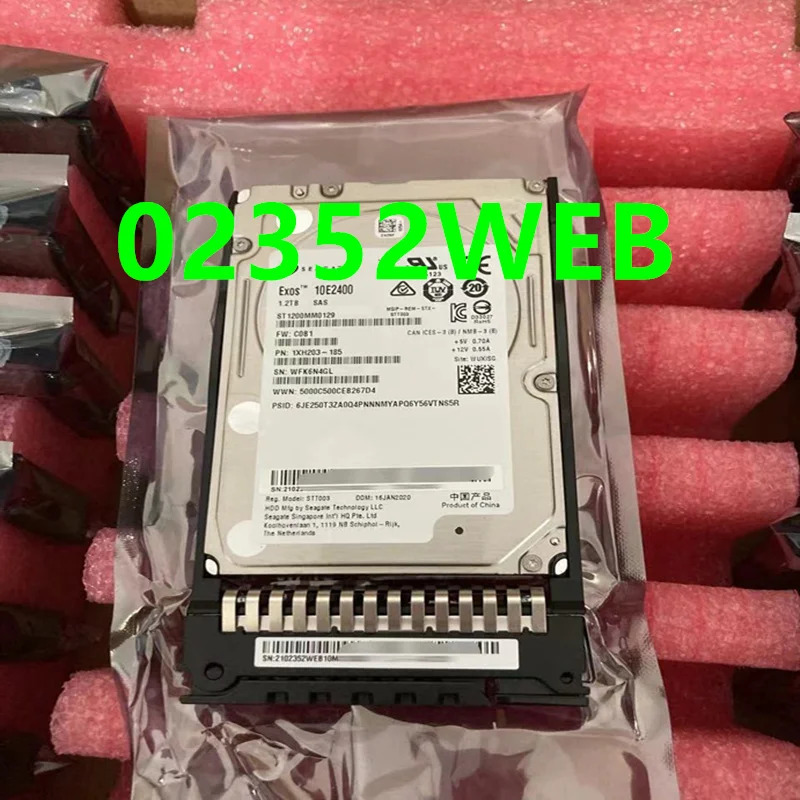 화웨이호환 OceanStor 5310 5510 V5 1.2TB SAS하드 10000RPM 128MB 서버 HDD 02352WEB L3-S-SAS1200 2.5 인치 신