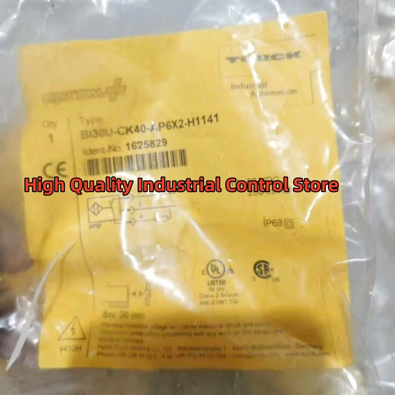 BI30U-CK40-AP6X2-H1141 IM21-14-CDTRI 7505650 속도 모니터bda 원본