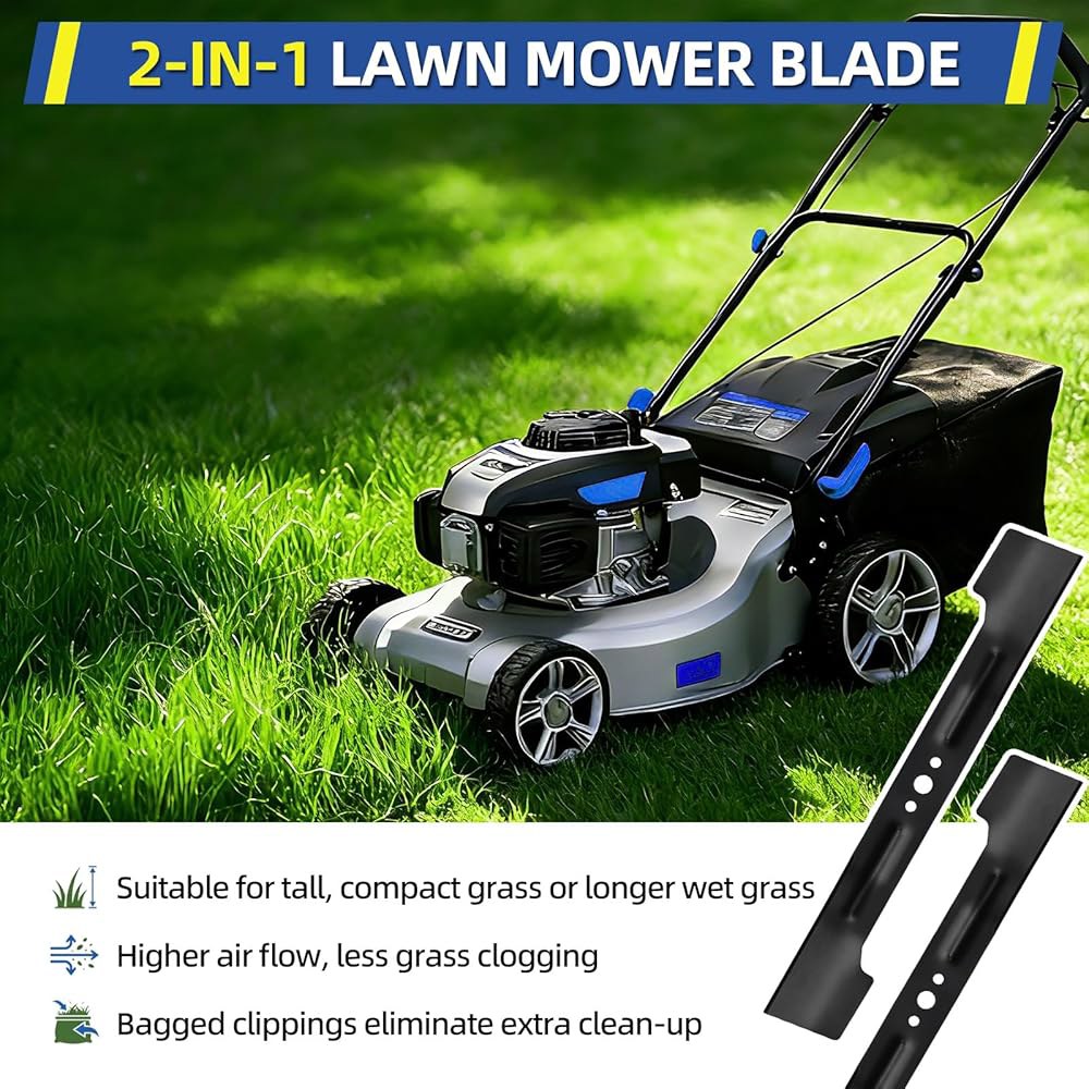 AB2101 21-Inch High Lift Blade for LM2101 LM2102SP Mower, with LM2114 LM2100SP 56V Lawn LM2142SP Com - 상세 이미지 3