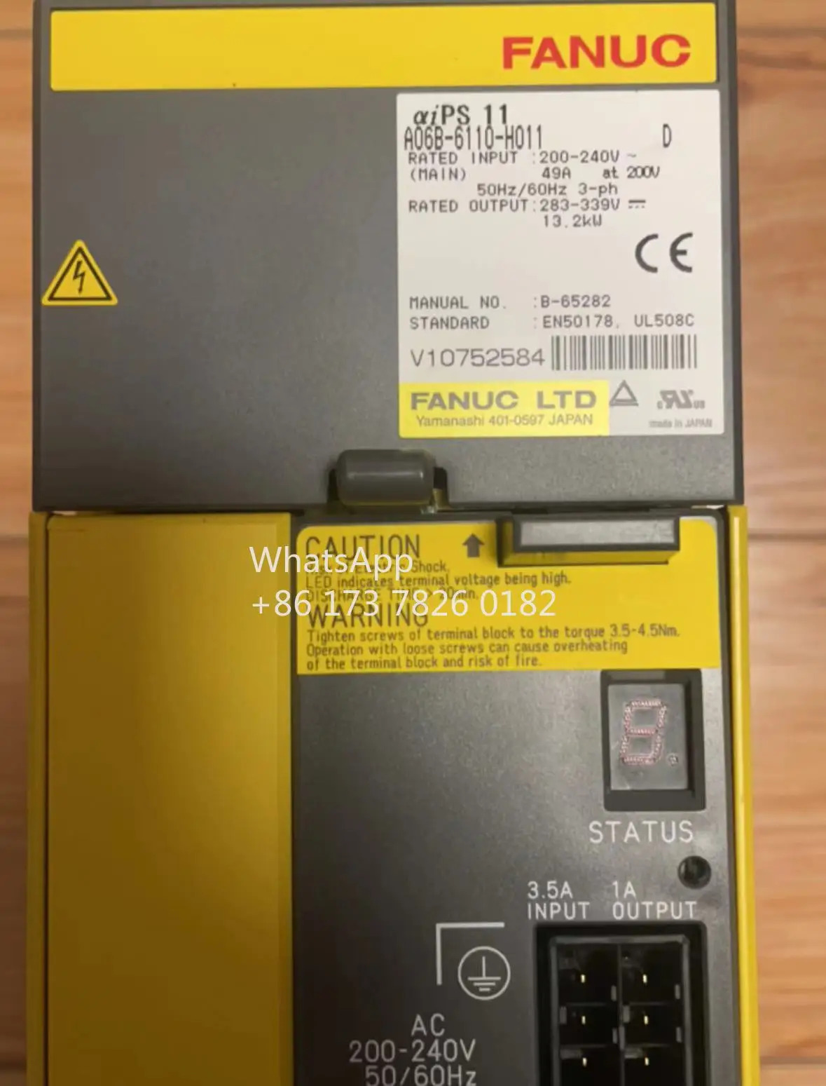 A06B-6110-H011 리퍼 드라이브 작동 기능 OK