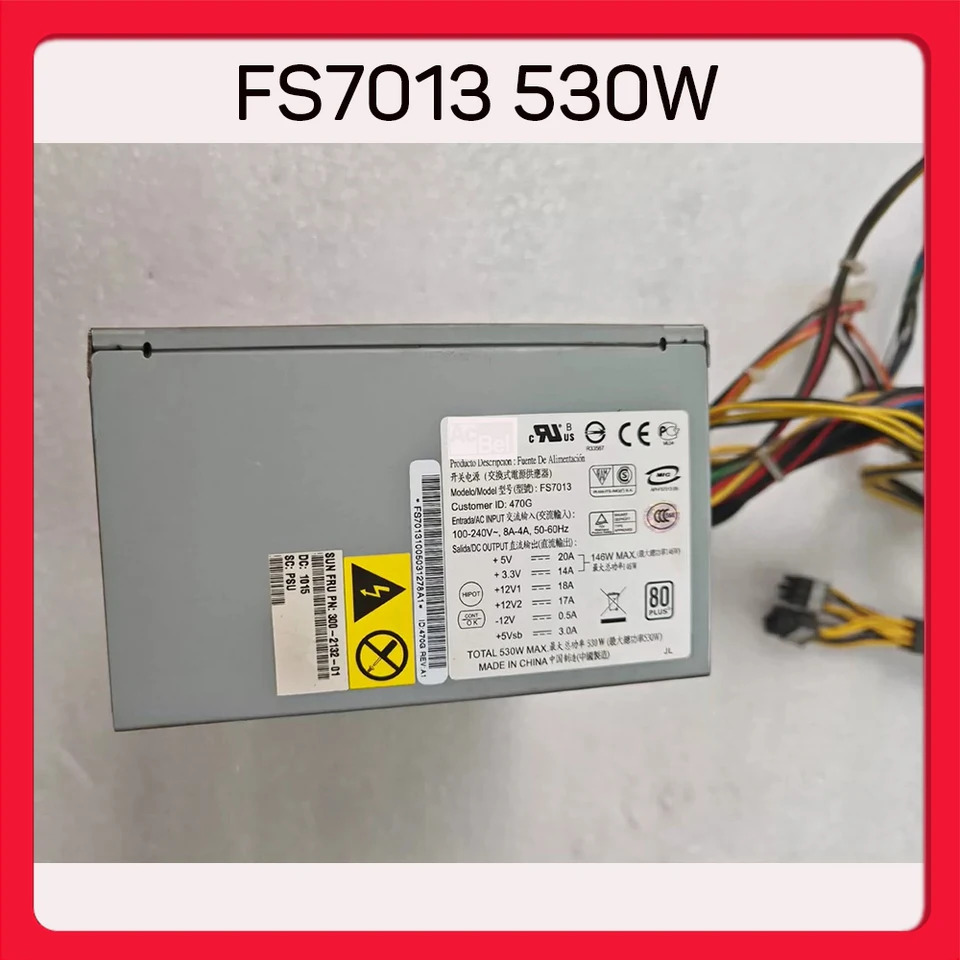 SUN 00-2132 U24 U27 전원공급장치 FS7013 530W