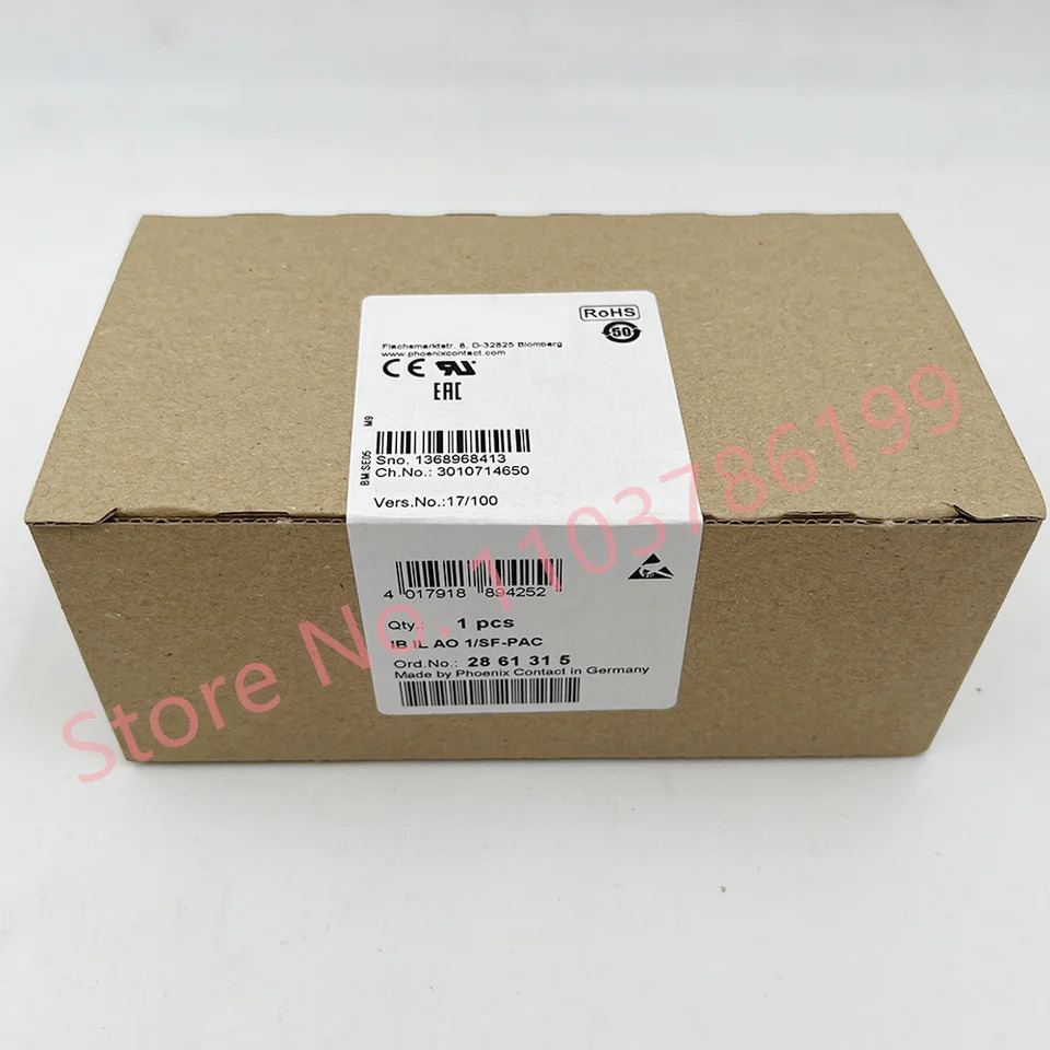 피닉스 아날로그 모듈 IB IL AO 1/SF-PAC 2861315