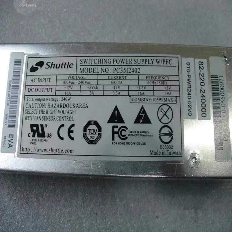 거새 전원공급장치 SHUTTLE 250W PC41I0011 PC 4110011 XPC PWR240 240W PC35I2402 3512402