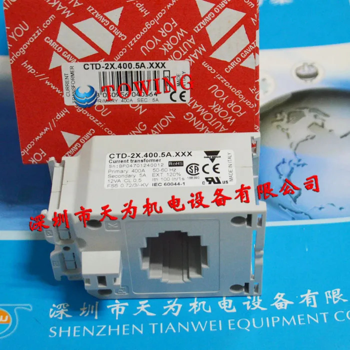 카를로 가바지 스위스 자일 CTD-2X.400.5A.XXX 변류기 에이전트