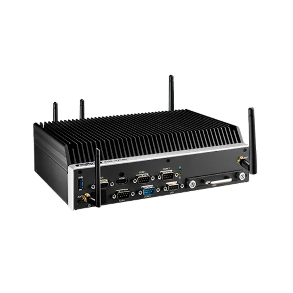 Advantech ARK-2250R 6 세대 코어 i7-6822EQ QC/i5-6442EQ QC 롤링 팬리스 시스템 산업임베디드 PC