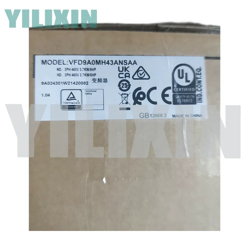 VFD9A0MH43ANSAA3.7KW380V VFD-MH300 주파수 변환기