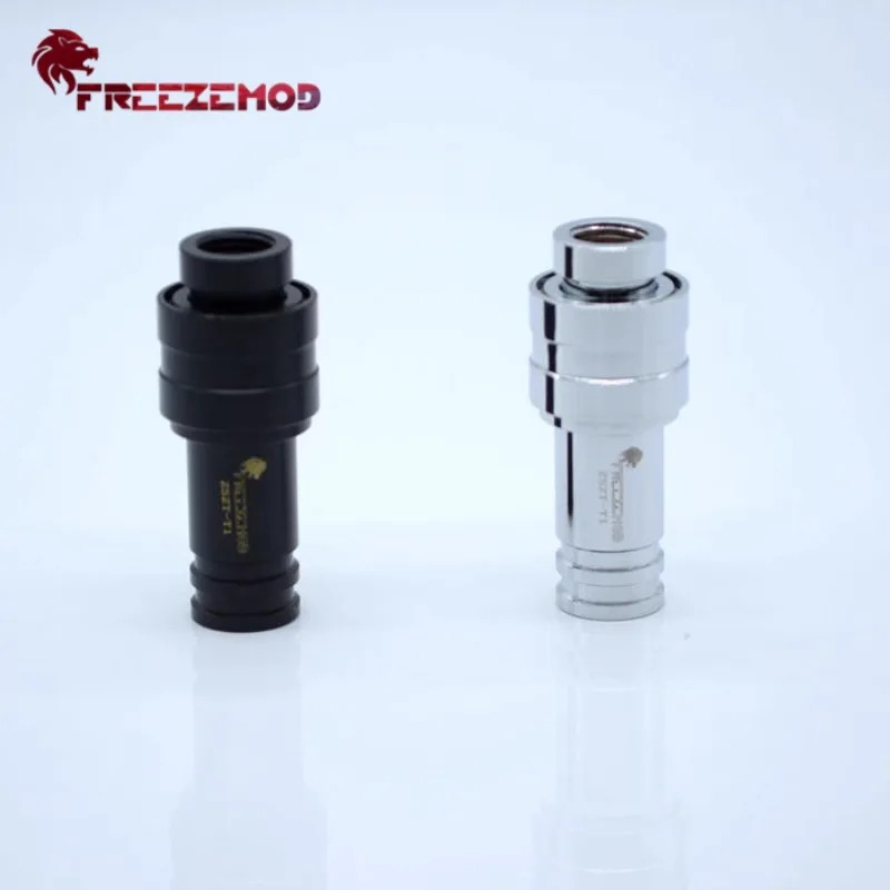 컴퓨터 수냉식 급수 정지 퀵 플매트 카펫 러그 구리 커넥터 직선형 ZSZT-T1 양단 분리