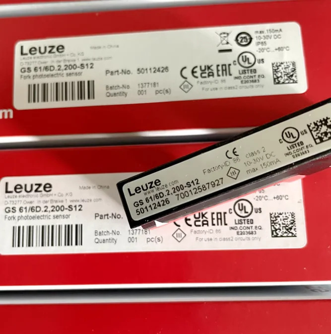 Leuze 광전스위치 GS 61 6D 63B 6D.3-S8 6D.2 61/6.2 61/6 6D.2-200-S12 신