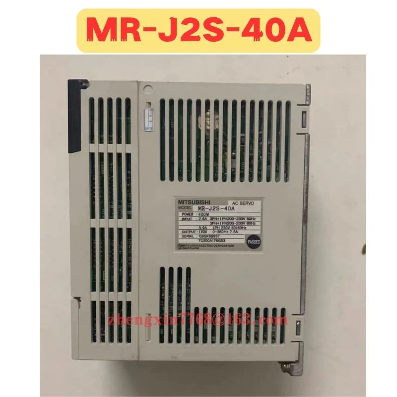 리퍼 서보 드라이브 MR-J2S-40A MR J2S 40A 정상 기능 완료