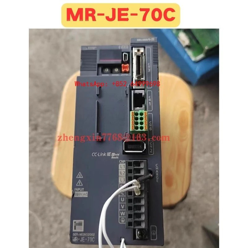 리퍼 서보 드라이브 MR-JE-70C MR JE 70C 정상 기능 완료