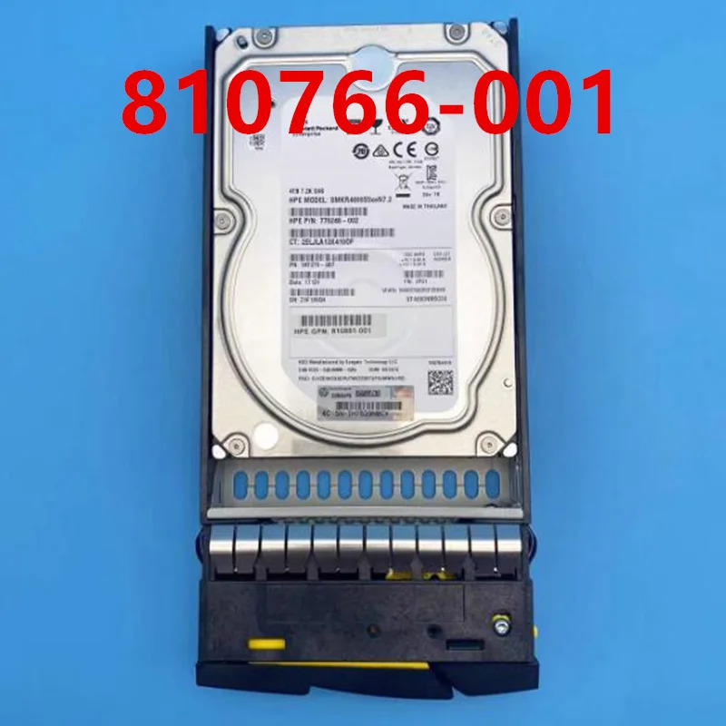 hp호환 8000 8400 4TB SAS오리지널 하드 3.5 인치 7200RPM 128MB 서버 HDD 810766-001 779248-002 810881-001