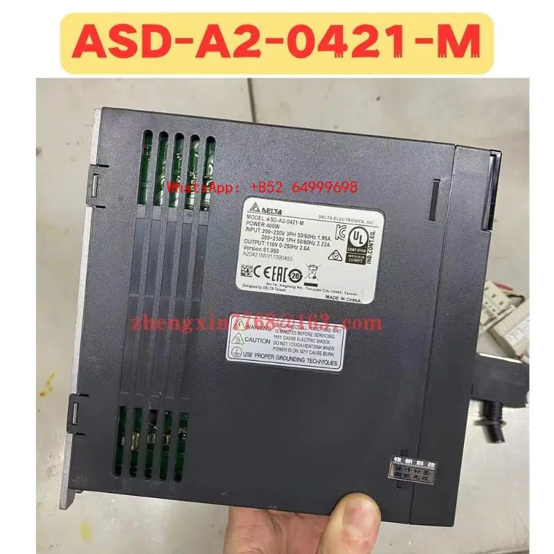 리퍼 서보 드라이브 ASD-A2-0421-M ASD A2 0421 M 정상 기능 완료