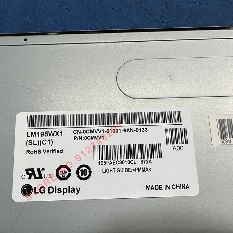 LM195WX1-SLC1 LCD 디스플레이 스크린 패널 19.5 인치 LM195WX1 S2A1 AIO330 310-20 모델용