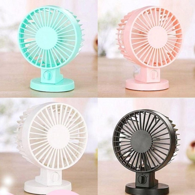 도모아 심플한 디자인 편리한 미니 서큘레이터 탁상용 선풍기 직장인 여름 미니써 책상용 회사원 - 상품 이미지
