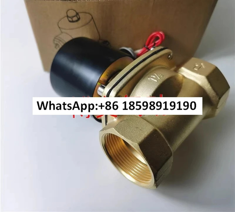 DN40 파이프라양방향 솔레노이드 밸브 1인치 반 실크 버클 2W400-40