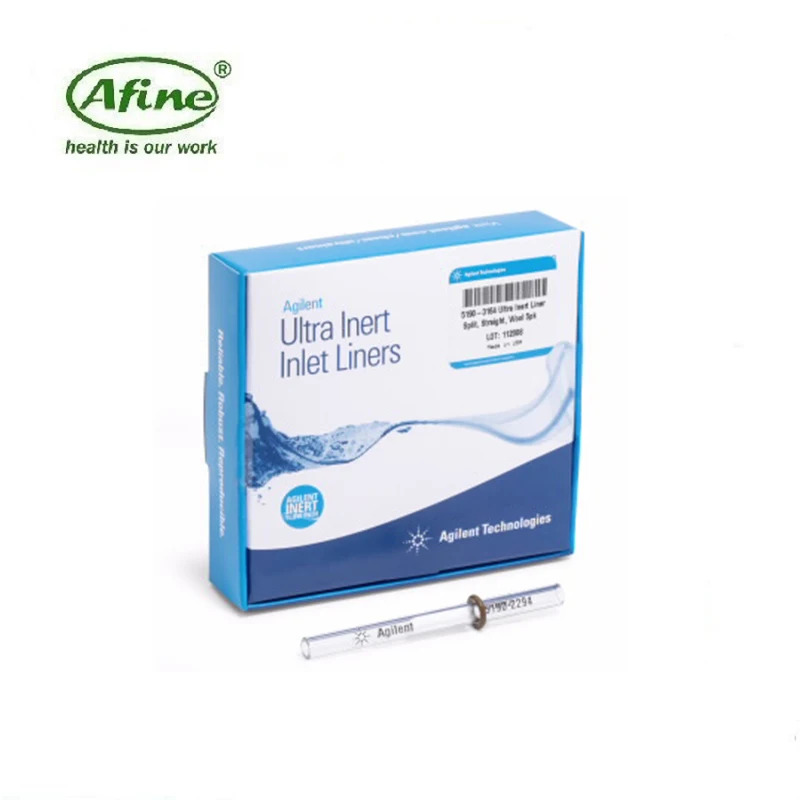 AFINE Agilent 비활성 입구 라이너 스트레이트 유리 울 5190-3168 25/pk 5190-3164 5/pk