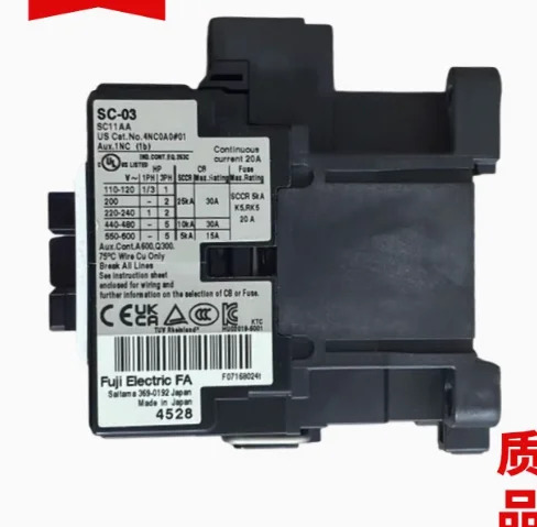 후지 AC 접촉기 24V 48V 110V 220V 380V SC-N6 SC-N7 SC-N8 SC-N10 SC-N11 SC-1N SC-2N SC-3N SC-4N SC-5N SC-2