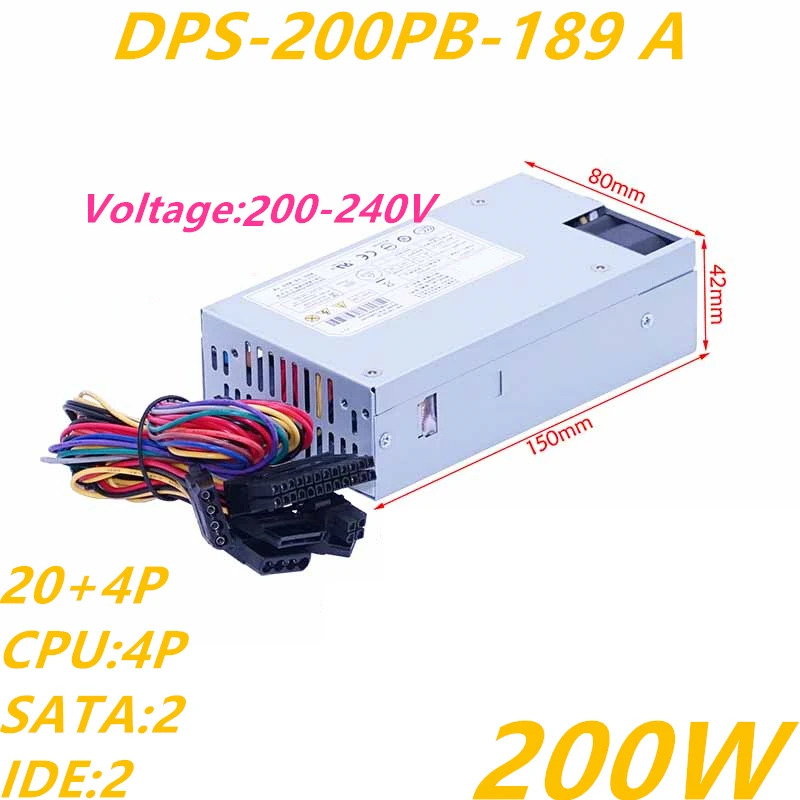 델타 소형 PSU 전원공급장치 DPS-200PB-189 A GPS-200AB DPS-200PB-189A 1U CP1540 CP5140 CP5141 CP6130 200W 신