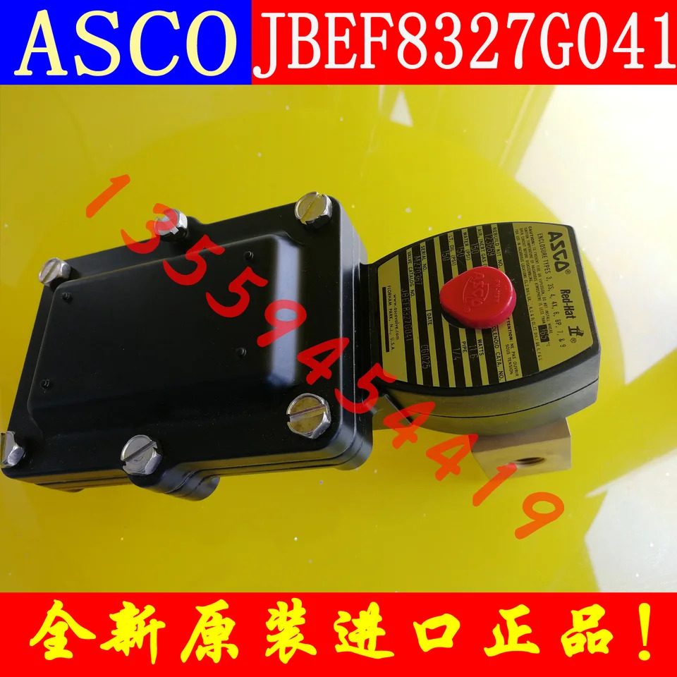 미국 ASCO 솔레노이드 밸브 JBEF8327G041 포장 238714-006-D M270367