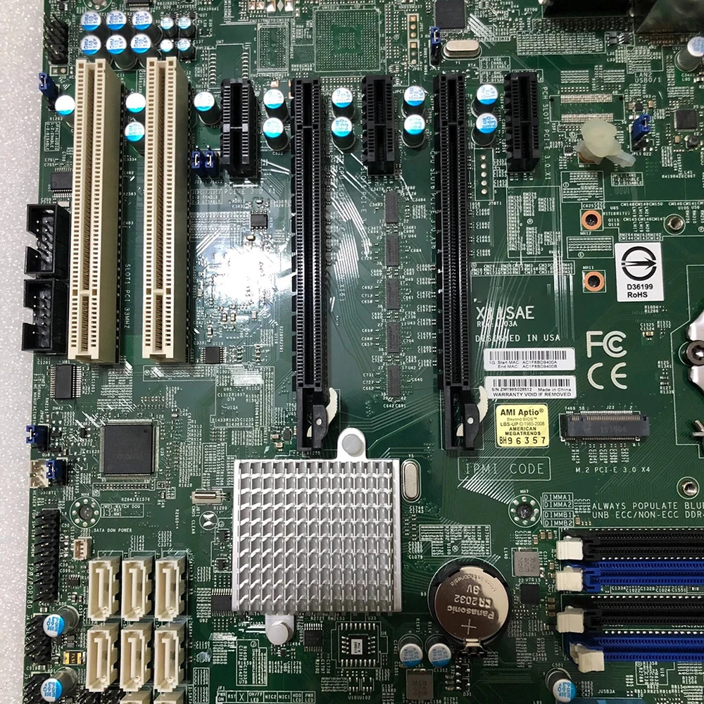 Supermicro 워크스테이션 마더보드 C236 LGA1151 칩셋X11SAE