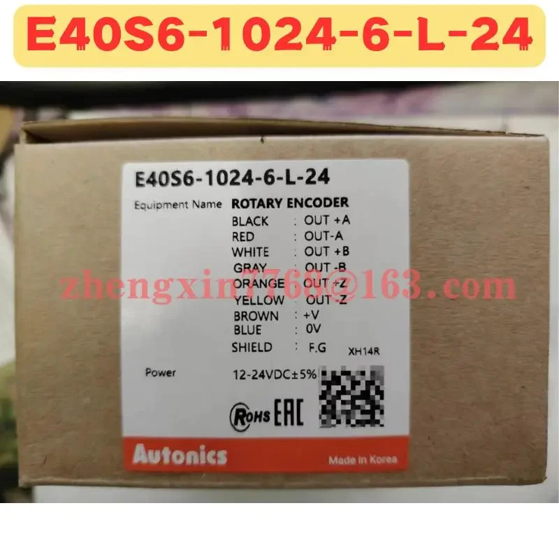 오리지널 E40S6-1024-6-L-24 E40S6 1024 6 L 24 인코더 신