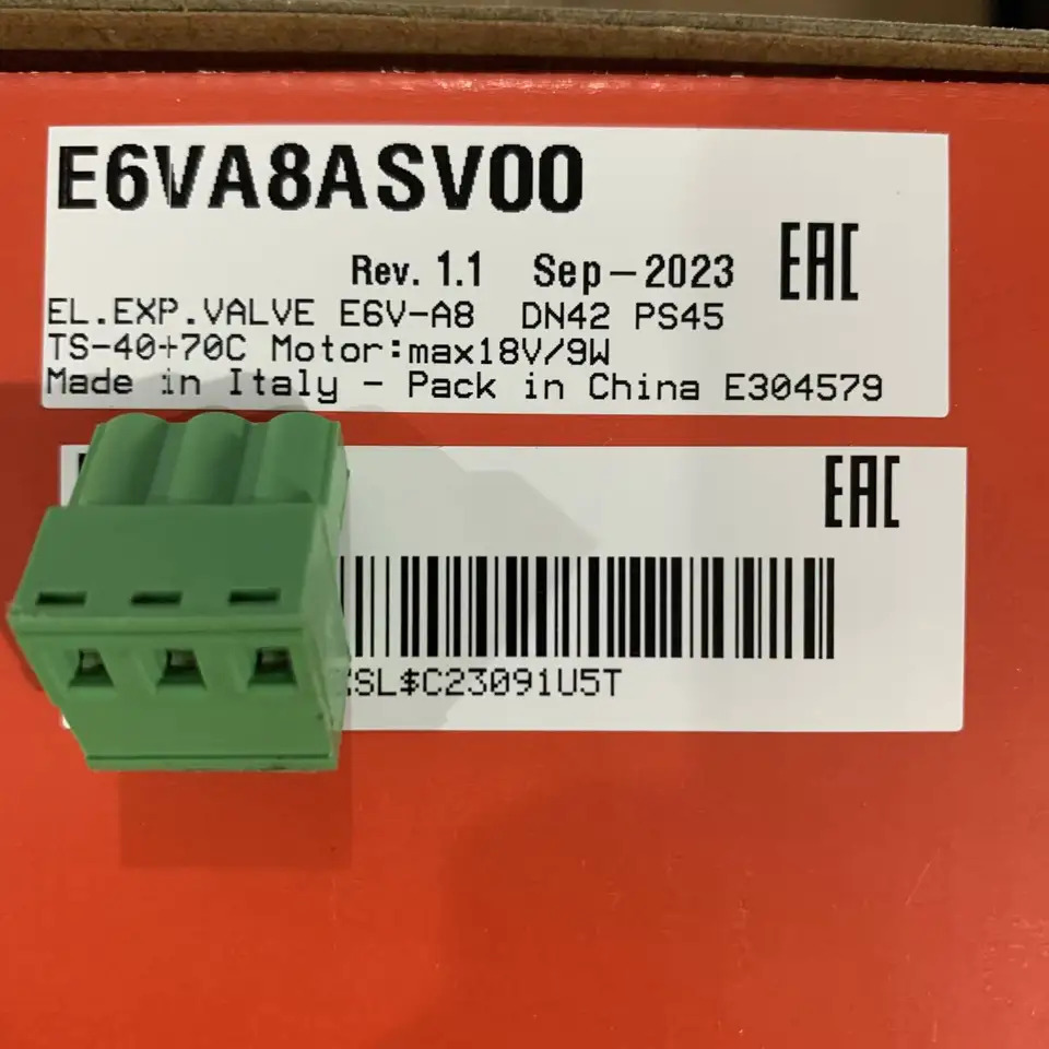 Carle 전팽창 밸브 E6V E6VA8ASV00 카렐 E6VA8AWVOO