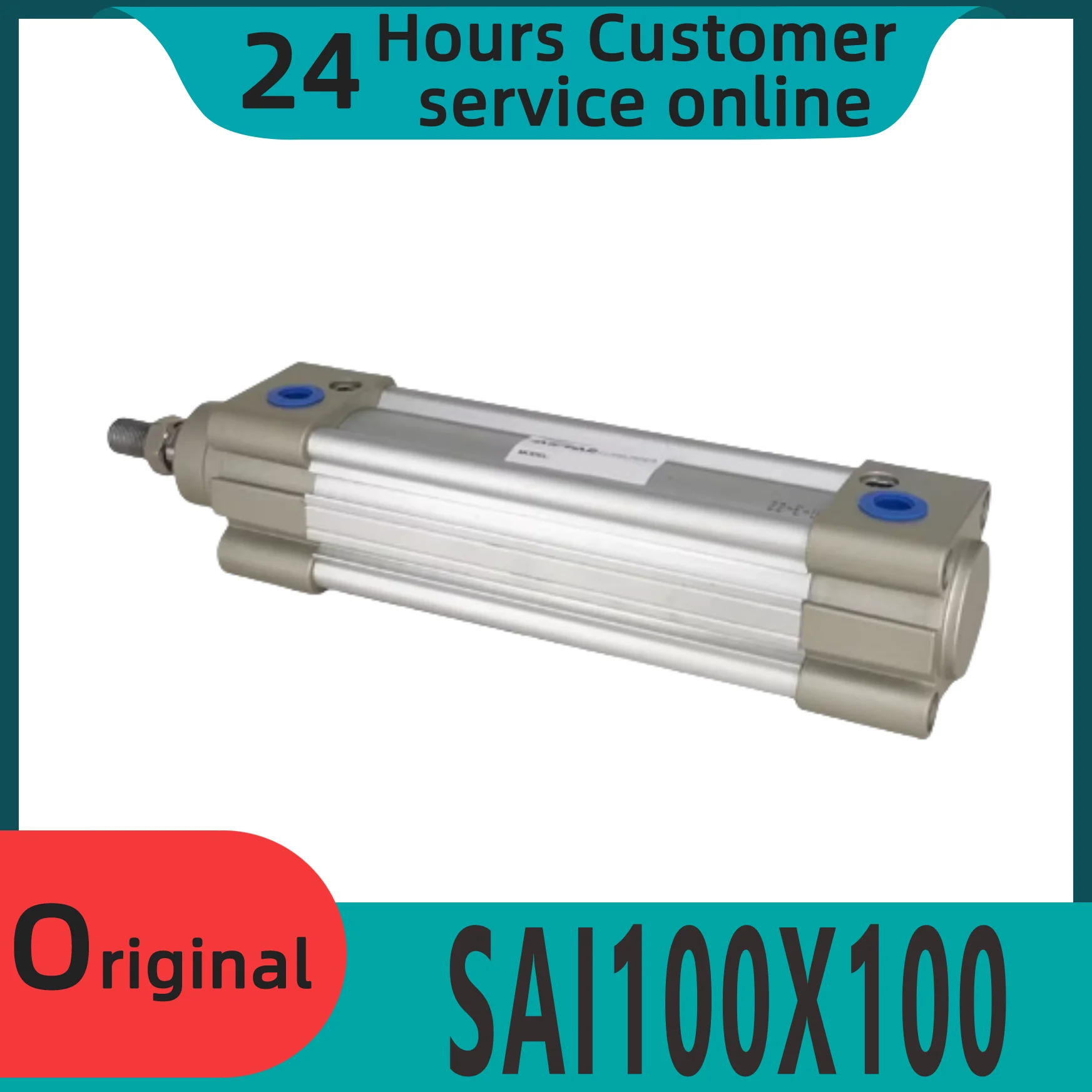오리지널 표준 실린더 SAI100X100 SAI100X125 SAI100X150 SAI100X160 신