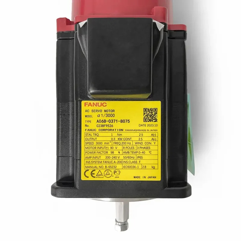 A06B-0371-B075 Fanuc 서보모터 리퍼 완료 A06B 0371 B075