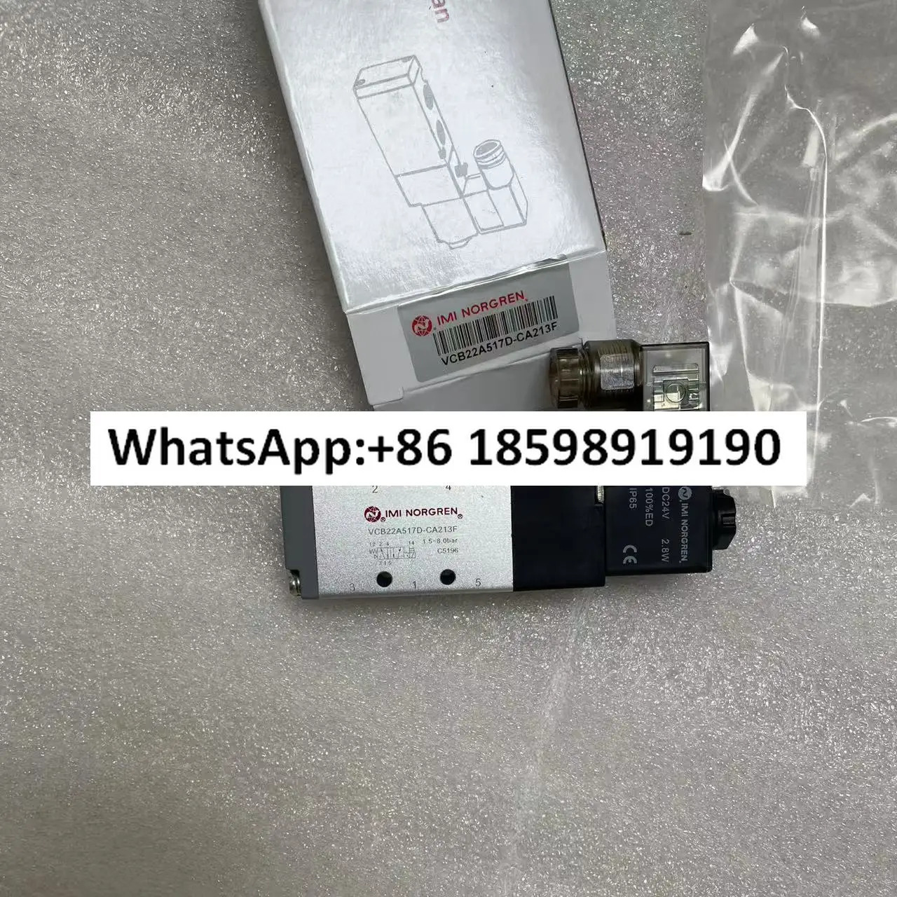 VCB22A517D CA213F 솔레노이드 밸브 G1 8 스레드 24DC