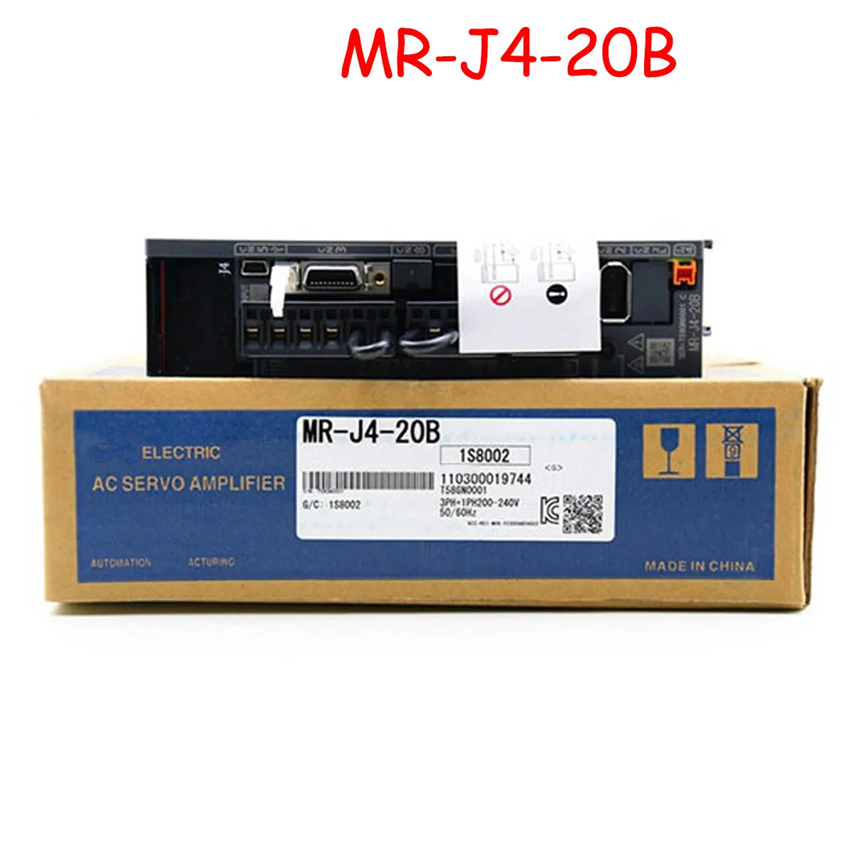 MR-J4-20B 오리지널 서보 드라이버 신