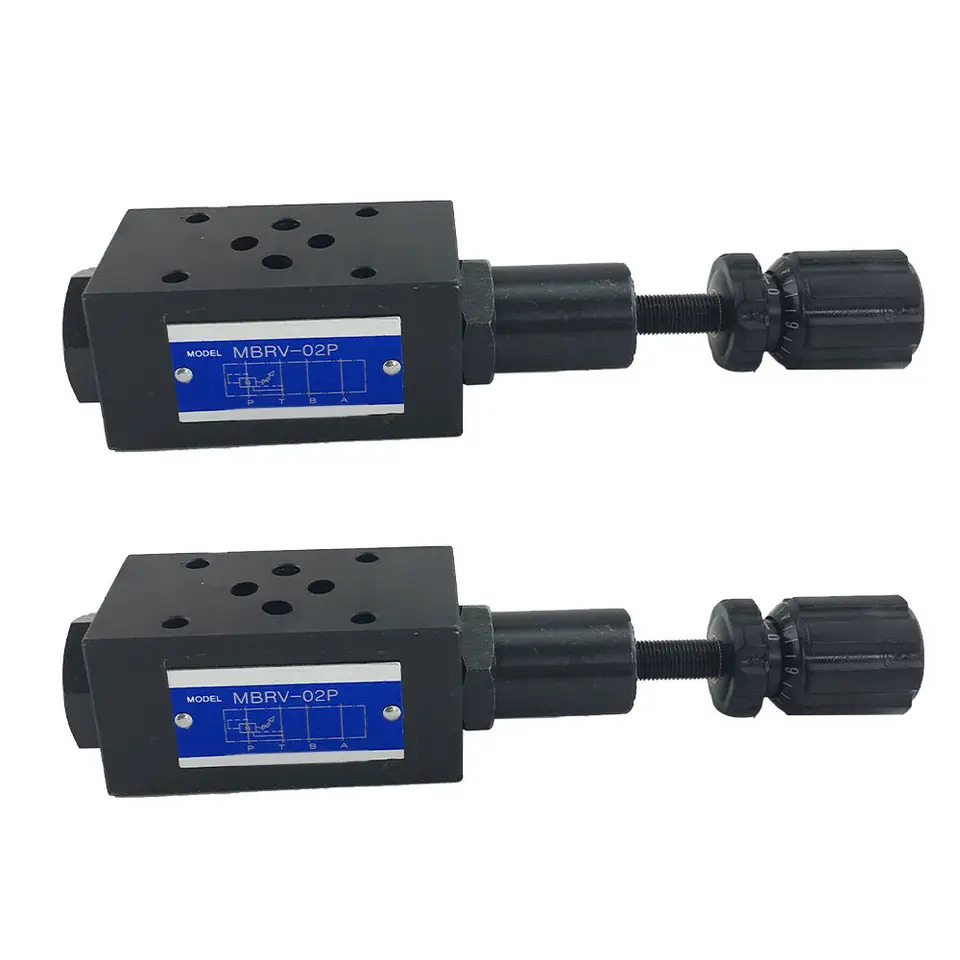 MBRV-02P MBRV-02A MBRV-02B MBRV-02W 유압 스테이션 밸브