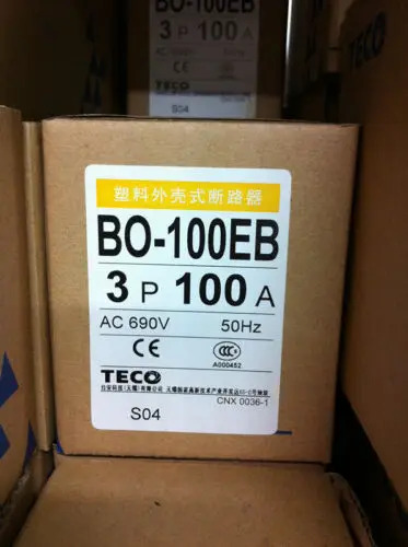 TECO BO-100EB 3P 100A 회로차단기 경험
