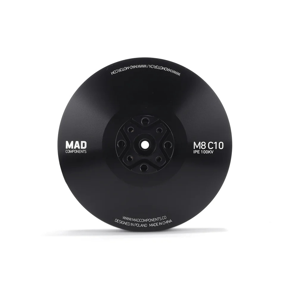 MAD M8C10 IPE 브러시리스 모터 BLDC 90KV 100KV 장거리 비행 시멀티로터 옥토콥터 비행기