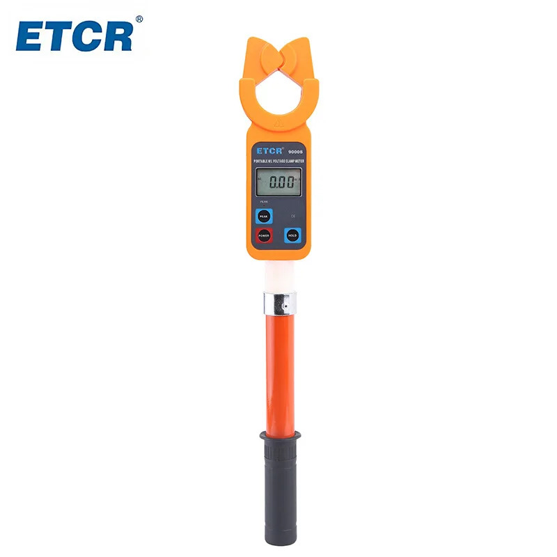 ETCR9100B 무선 고전압 클램프 전류계 60KV 3상 AC 디지털 디스플레이 mA 고정밀