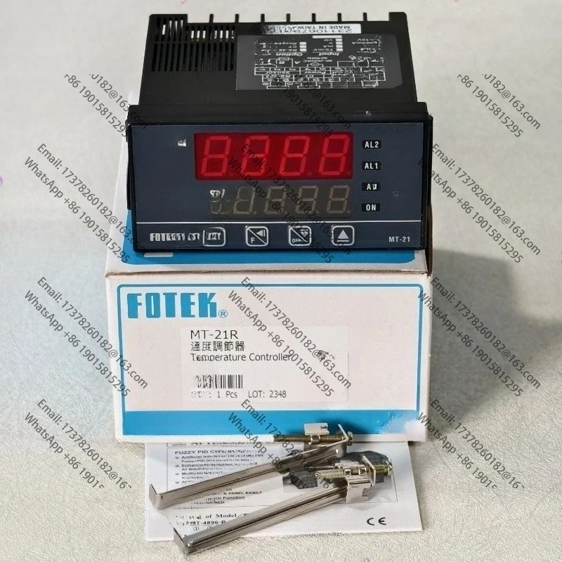 MT21-R 릴레이 출력 FOTEK PID 퍼지 마이크로 컴퓨터 제어 모드 온도 컨트롤러 원본 96x48x80